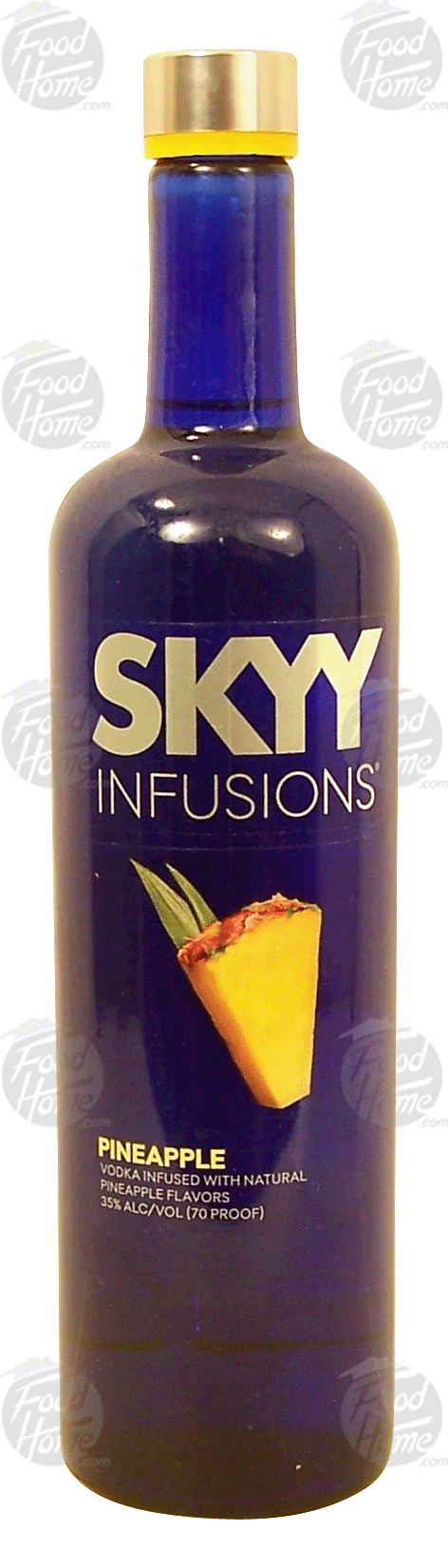 Skyy Infusions pineapple flavor vodka, 35% alc. by vol. Full-Size Picture